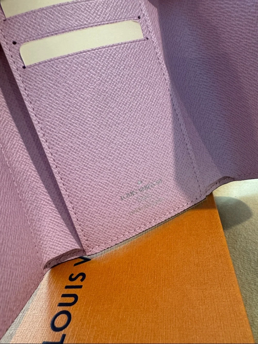 Louis Vuitton Tropical Epi Leather Striped Compact Wallet